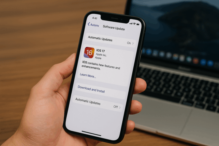 Aprenda Como atualizar o iPhone