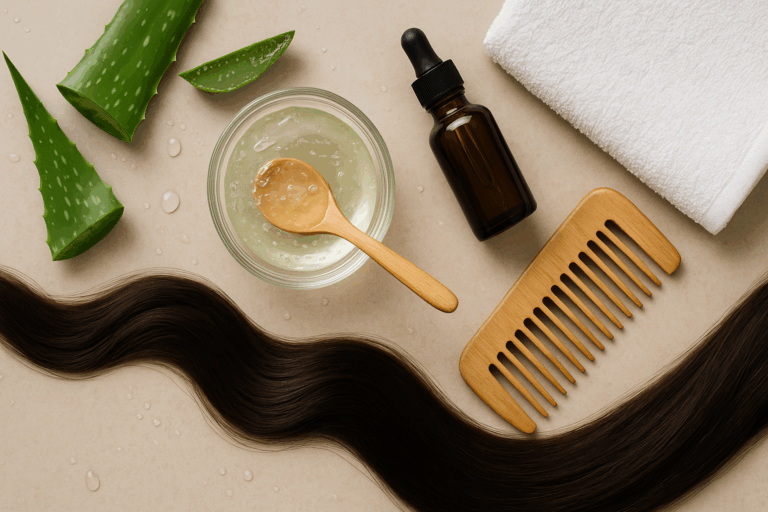 como fazer hidratação com babosa